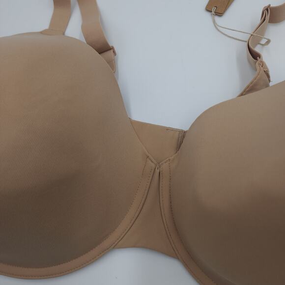 Skims Fits Everybody T Shirt Demi Bra in Clay Size 42DDD - Picture 4 of 7